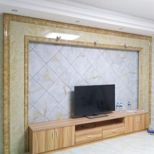 新房裝修背景墻線條有什么材質(zhì)?自己可以安裝嗎