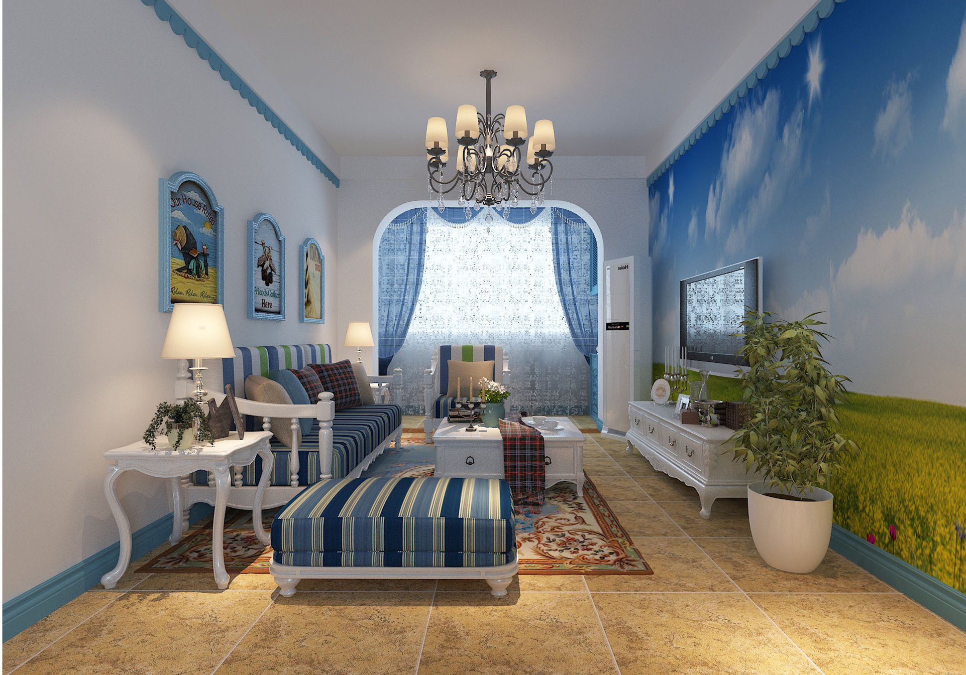 地中海風(fēng)格設(shè)計(jì)有何特色?四點(diǎn)莫要記錯(cuò)!