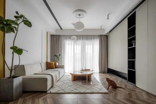 家裝新房客廳選購(gòu)什么款式吊頂好?