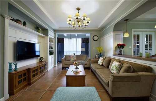 歐式客廳電視背景墻材料有哪些，裝修時應注意些什么?