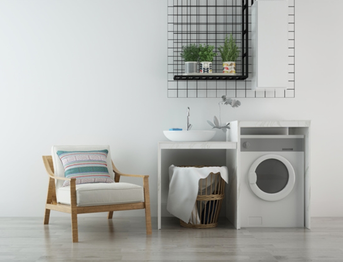 陽臺洗衣機(jī)臺面都有哪些材質(zhì)，陽臺洗衣機(jī)臺面安裝注意事項?